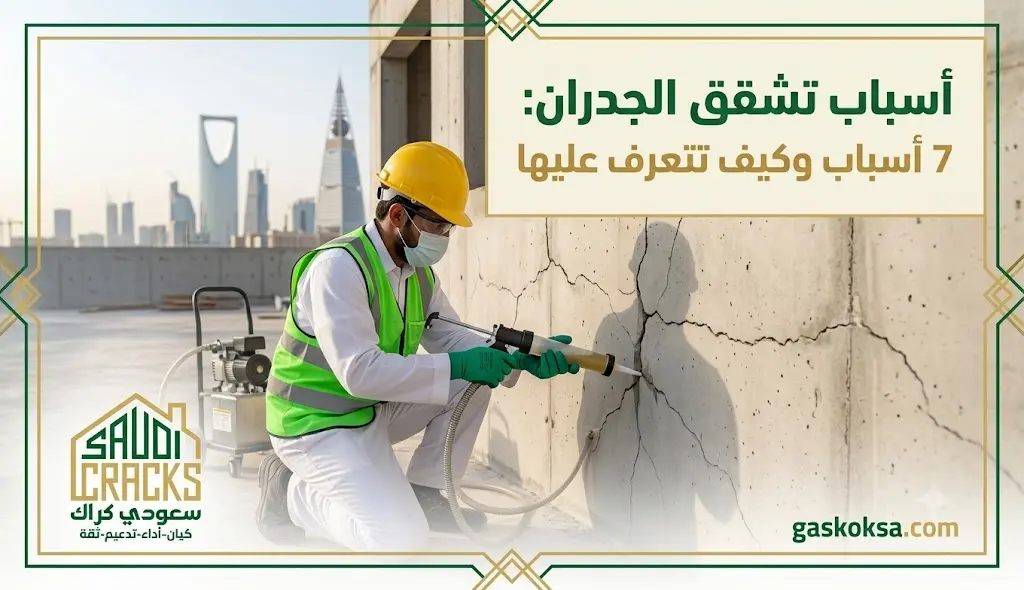 أسباب تشقق الجدران: 7 أسباب وكيف تتعرف عليها