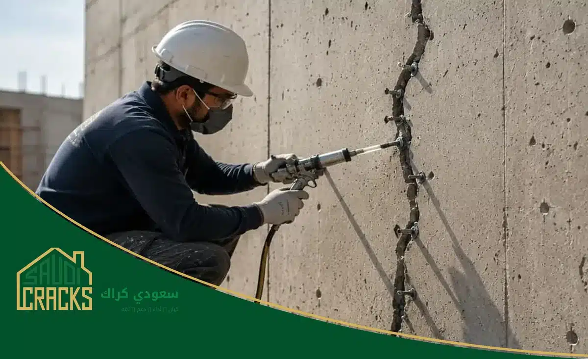 	إصلاح تشققات الجدران