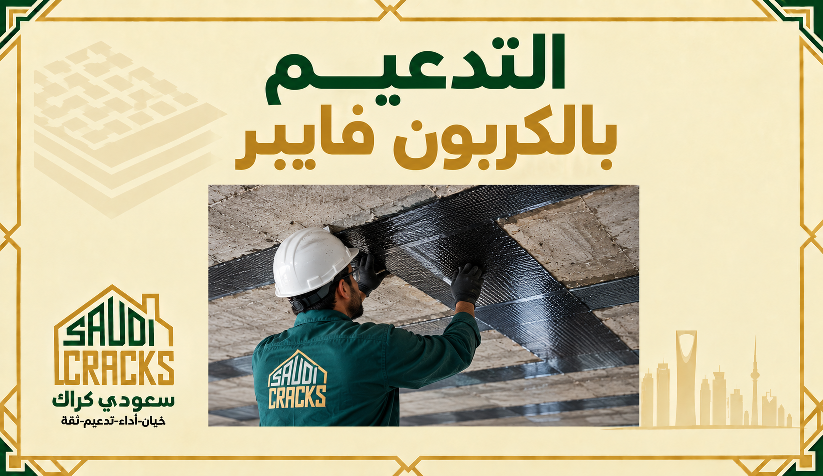 التدعيم بالكربون فايبر: متى يُستخدم وما حدوده؟